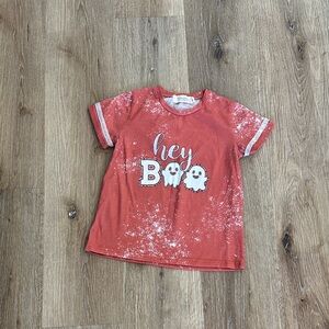 Hey Boo Kids Halloween‎ T-Shirt - Burnt Orange